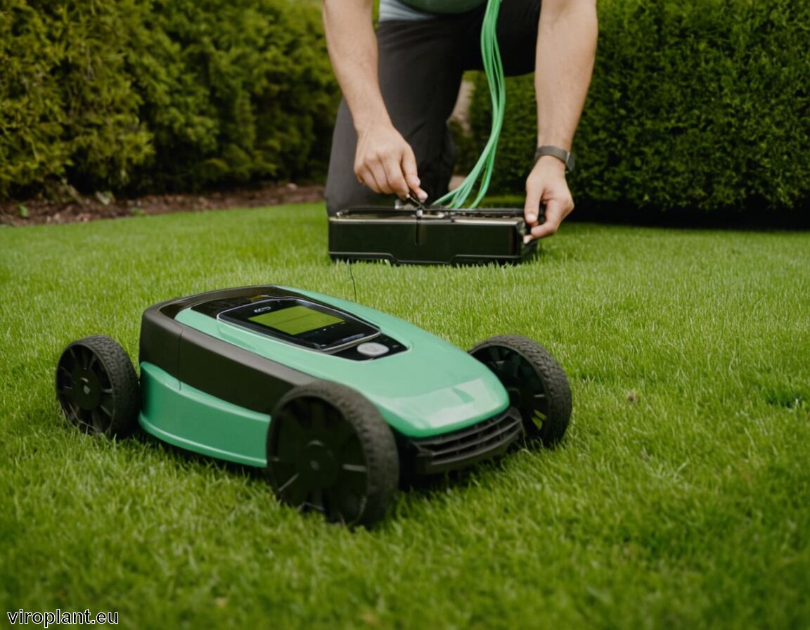 Kabelbruch-Analyse mit dem Handy – So geht's - Mähroboter Kabelbruch per Smartphone entdecken