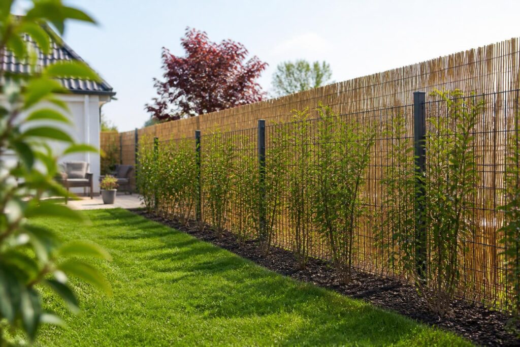 Sichtschutz im Garten – praktische Lösungen, bis die Hecke dicht ist